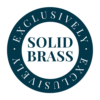 Alexander And Wilks Square T Bar Cabinet Pull Handle 192mm C/C Satin Brass AW815-192-SB