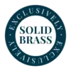 Alexander & Wilks Hanover Cupboard Knob Plain Surface On Face Of Knob AW821-30-SB Satin Brass