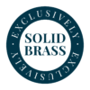 Alexander And Wilks Std Profile Oval Harris Escutcheon Antique Brass AW384-AB