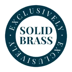 Alexander & Wilks Handrail Bracket Architectural Quality Heavy. Satin Brass AW750SB