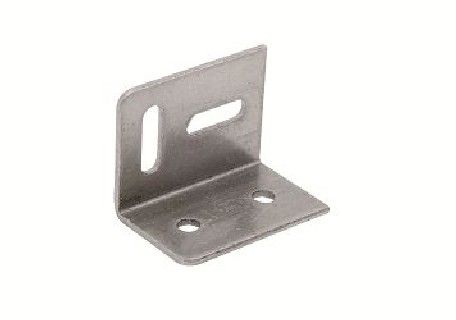 CARLISLE BRASS - SP315 ANGLE STRETCHER PLATE ZP 38MM (315)