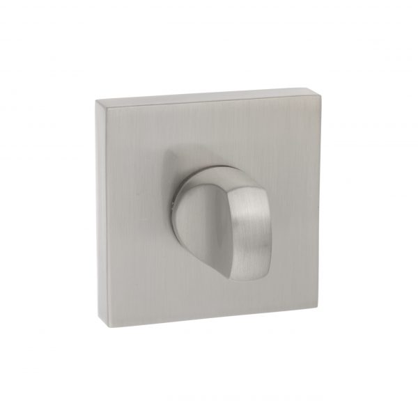 Senza Pari WC Turn and Release *for use with ADBCE* on Flush Square Rose - Satin Nickel