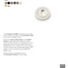 Alexander And Wilks Escutcheon Std Profile On 50X6Mm Rose Matt Black AW391BL