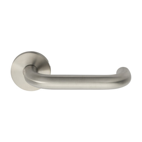 Eurospec Grade 4 Safety Handles On Rose, Satin Stainless Steel (Sold In Pairs)