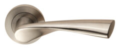 Eurospec Breeze Satin Stainless Steel Door Handles (Sold In Pairs)