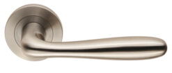 Eurospec Peninsula Satin Stainless Steel Door Handles (Sold In Pairs)