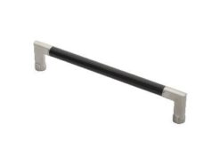 CARLISLE BRASS - SWP18-300SSS STEELWORX CARBON FIBRE PULL HANDLE G316 (300MM C/C)
