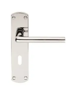 CARLISLE BRASS - SZC011CP-BP SEROZZETTA UNO LEVER ON BACKPLATE - LOCK 57MM C/C