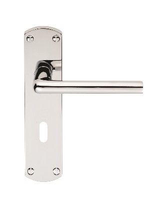 CARLISLE BRASS - SZC011CP-BP SEROZZETTA UNO LEVER ON BACKPLATE - LOCK 57MM C/C