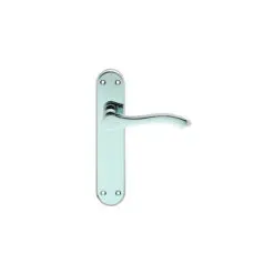CARLISLE BRASS - SZM367CP-BP SEROZZETTA IXION LEVER ON BACKPLATE - LATCH