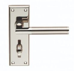 CARLISLE BRASS - SZR063PNSN-RP SEROZZETTA SESSANTA LEVER ON BACKPLATE - BATHROOM 57MM