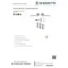 Carlisle Brass UDP009SN/INTB Tavira Latch Pack - Ultimate Door Pack Satin Nickel