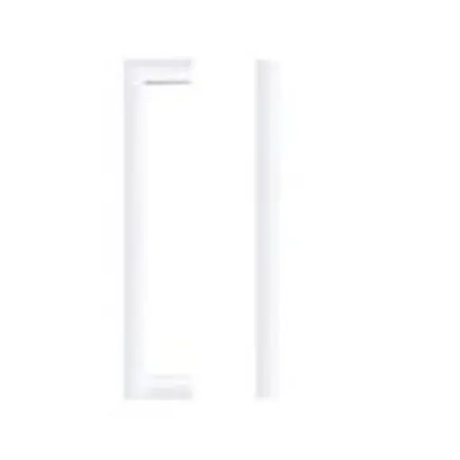 Zoo Hardware TDFPS-128-CP Square Block Cabinet handle 128mm CTC Polished Chrome Finish