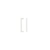 Zoo Hardware TDFPS-128-BN Square Block Cabinet handle 128mm CTC Brushed Nickel Finish