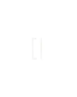 Zoo Hardware TDFPS-128-MW Square Block Cabinet handle 128mm CTC Matt White Finish