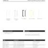 Zoo Hardware TDFPS-128-CP Square Block Cabinet handle 128mm CTC Polished Chrome Finish