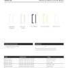Zoo Hardware TDFPS-128-MW Square Block Cabinet handle 128mm CTC Matt White Finish