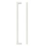Zoo Hardware TDFPS-224-BN Square Block Cabinet handle 224mm CTC Brushed Nickel Finish