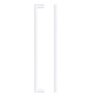 Zoo Hardware TDFPS-224-CP Square Block Cabinet handle 224mm CTC Polished Chrome Finish