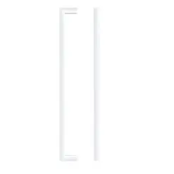 Zoo Hardware TDFPS-192-CP Square Block Cabinet handle 192mm CTC Polished Chrome Finish