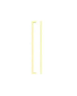 Zoo Hardware TDFPS-320-BG Square Block Cabinet handle 320mm CTC Brushed Gold Finish