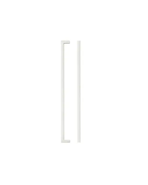 Zoo Hardware TDFPS-320-BN Square Block Cabinet handle 320mm CTC Brushed Nickel Finish