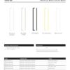 Zoo Hardware TDFPS-320-MB Square Block Cabinet handle 320mm CTC Matt Black Finish