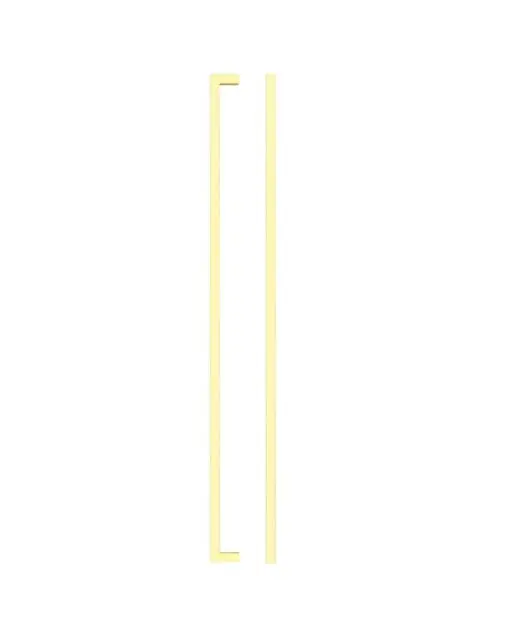 Zoo Hardware TDFPS-448-BG Square Block Cabinet handle 448mm CTC Brushed Gold Finish