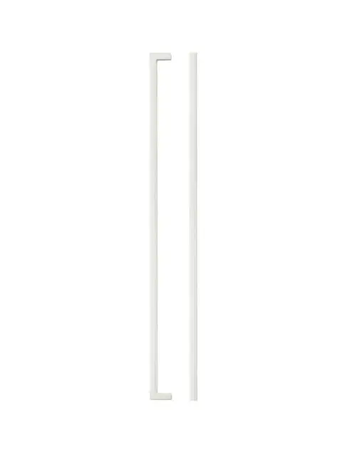 Zoo Hardware TDFPS-448-BN Square Block Cabinet handle 448mm CTC Brushed Nickel Finish