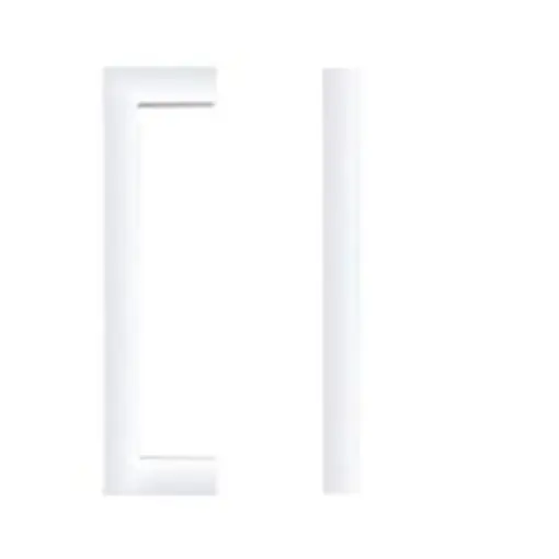 Zoo Hardware TDFPS-96-CP Square Block Cabinet handle 96mm CTC Polished Chrome Finish