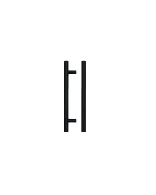 Zoo Hardware TDFPT-128-188MB T Bar Cabinet handle 128mm CTC, 188mm Total length Matt Black Finish