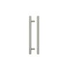 Zoo Hardware TDFPT-160-220BN T Bar Cabinet handle 160mm CTC, 220mm Total length Brushed Nickel Finish