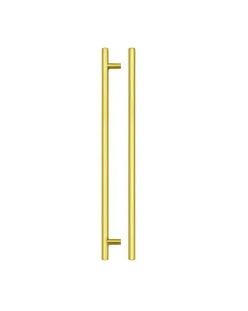 Zoo Hardware TDFPT-288-348BG T Bar Cabinet handle 288mm CTC, 348mm Total length Brushed Gold Finish