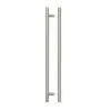 Zoo Hardware TDFPT-192-252BN T Bar Cabinet handle 192mm CTC, 252mm Total length Brushed Nickel Finish