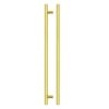 Zoo Hardware TDFPT-320-380BG T Bar Cabinet handle 320mm CTC, 380mm Total length Brushed Gold Finish
