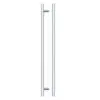Zoo Hardware TDFPT-320-380CP T Bar Cabinet handle 320mm CTC, 380mm Total length Polished Chrome Finish