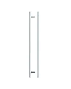 Zoo Hardware TDFPT-320-380CP T Bar Cabinet handle 320mm CTC, 380mm Total length Polished Chrome Finish