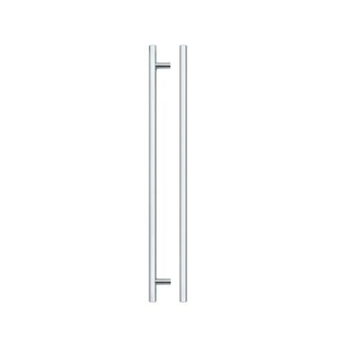 Zoo Hardware TDFPT-288-348CP T Bar Cabinet handle 288mm CTC, 348mm Total length Polished Chrome Finish