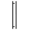 Zoo Hardware TDFPT-320-380MB T Bar Cabinet handle 320mm CTC, 380mm Total length Matt Black Finish