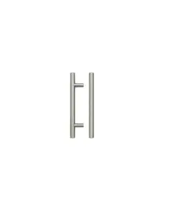 Zoo Hardware TDFPT-96-156BN T Bar Cabinet handle 96mm CTC, 156mm Total length Brushed Nickel Finish