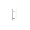 Zoo Hardware TDFPT-96-156CP T Bar Cabinet handle 96mm CTC, 156mm Total length Polished Chrome Finish