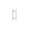 Zoo Hardware TDFPT-96-156CP T Bar Cabinet handle 96mm CTC, 156mm Total length Polished Chrome Finish