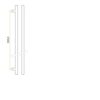 Zoo Hardware TDFPT-320-380CP T Bar Cabinet handle 320mm CTC, 380mm Total length Polished Chrome Finish