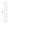 Zoo Hardware TDFPT-320-380BN T Bar Cabinet handle 320mm CTC, 380mm Total length Brushed Nickel Finish