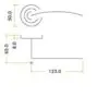 Zoo Hardware ZPZ140-FSB Olympus Door Handle on round rose Pvd Satin Brass