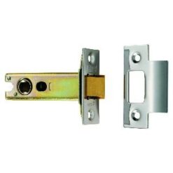 CARLISLE BRASS - TLS5030EB-SSS EASI - T HEAVY SPRUNG TUBULAR LATCH 76MM