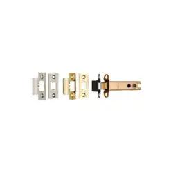 CARLISLE BRASS - TLS5025EB-SSS EASI - T HEAVY SPRUNG TUBULAR LATCH 64MM