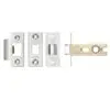 Zoo Hardware PRTL64FD-S-SSS Project Tubular Latch 64mm - UKCA/CE, Square Forend, Satin Stainless Steel