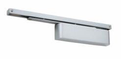 Rutland TS.11204 Door Closer EN 2-4 Cam Action Door Closer c/w Semi-radius cover & Slidearm Silver