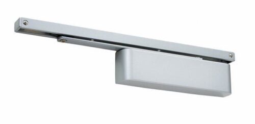 Rutland TS.11204 Door Closer EN 2-4 Cam Action Door Closer c/w Semi-radius cover & Slidearm Silver